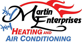 martin enterprises heating and air conditioning logo